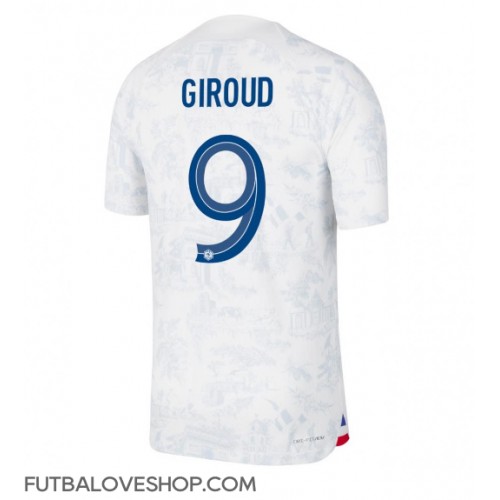 Dres Francúzsko Olivier Giroud #9 Preč MS 2022 Krátky Rukáv